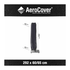 AeroCover Schutzhülle für Ampelschirm Stratos 300 x 400 cm anthrazit