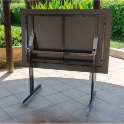 ALCO Säulentisch Gastro 120 x 80 x 74 cm anthrazit