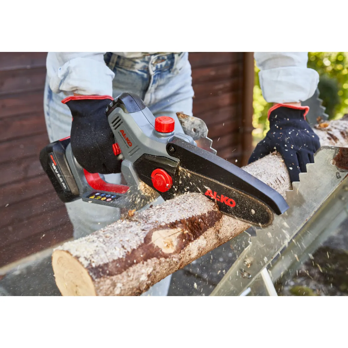 AL-KO Akku-Kettensäge 18 V CSM 1815 inkl Akku