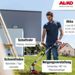 AL-KO Akku-Trimmer 36 V GT 4030