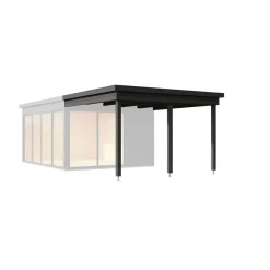 Anbau für Designhaus 412 Größe 2 graphitgrau