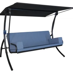 Angerer Freizeitmöbel GmbH Hollywoodschaukel „Elegance Tolar“, blau