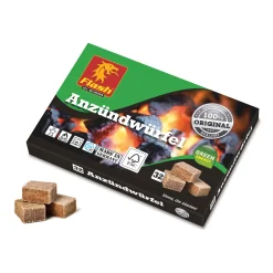 Anzünder Holz und Wachs 32 Würfel