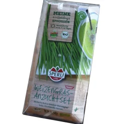 Anzuchtset Weizengras inkl 1 Portion Bio-Saatgut