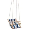 Bambini Schaukel blau-weiss