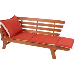 Bank Fortuna mit umklappbaren Armlehnen