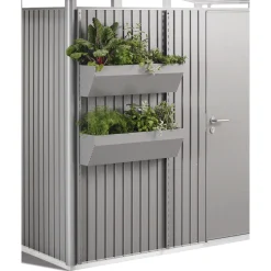 Biohort Blumenkasten FloraBoard quarzgrau-metallic
