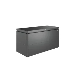 Biohort Gartentruhe LoungeBox Größe 160 dunkelgrau-metallic