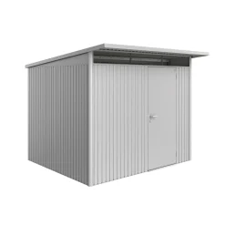 Biohort Gerätehaus AvantGarde A6 silber- metallic mit Standardtür