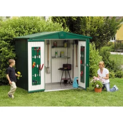 Biohort Gerätehaus Europa Größe 3 dunkelgrün