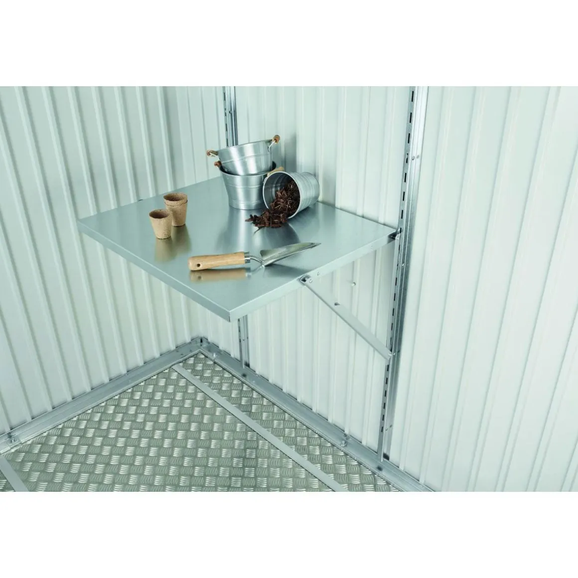 Biohort Klapptisch für alle Gerätehäuser/-schränke