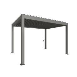 Biohort Pergola Gr. 4 x 3 quarzgrau-metallic