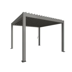 Biohort Pergola Gr. 3,5 x 3,5 quarzgrau-metallic