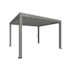 Biohort Pergola Gr. 4 x 3,5 quarzgrau/silber-metallic