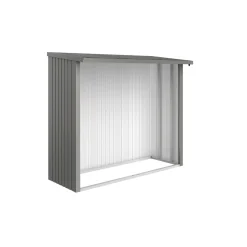 Biohort Rückwand zu Woodstock Größe 230 quarzgrau- metallic