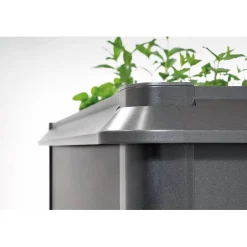 Biohort Schneckenschutz Hochbeet 1 x 1 dunkelgrau