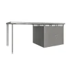 Biohort Seitendach Highline H3 quarzgrau