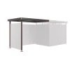 Biohort Seitendach Highline H2 dunkelgrau