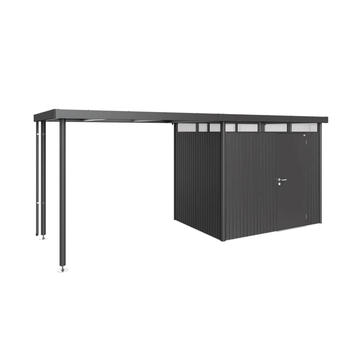 Biohort Seitendach Highline H2 dunkelgrau