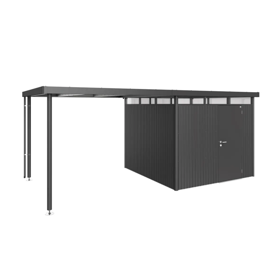 Biohort Seitendach Highline H4 dunkelgrau