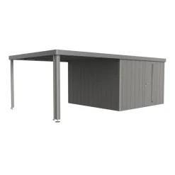 Biohort Seitendach zu Gerätehaus Neo Gr. 4A/4B/4C/4D quarzgrau-metallic