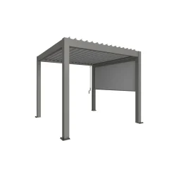 Biohort Sonnenschutzrollo Gr. 3 m quarzgrau-metallic