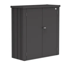 Biohort Terrassenschrank Romeo Größe M dunkelgrau - metallic
