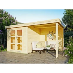 Blockbohlenhaus Leipzig 431 x 231 cm