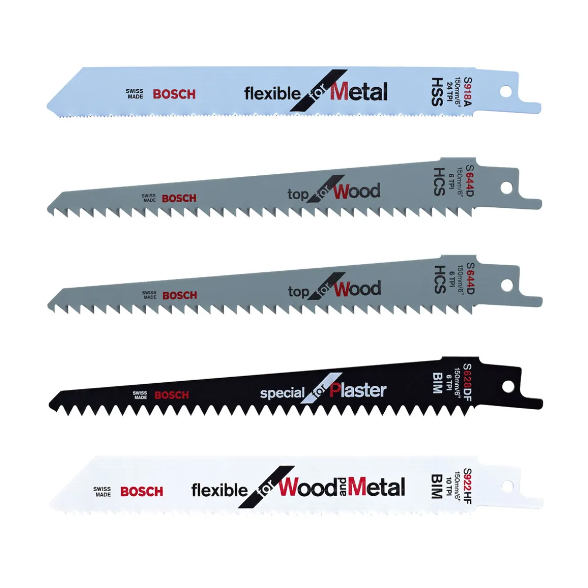 Bosch Sägeblatt-Set Keo 5 Stk.