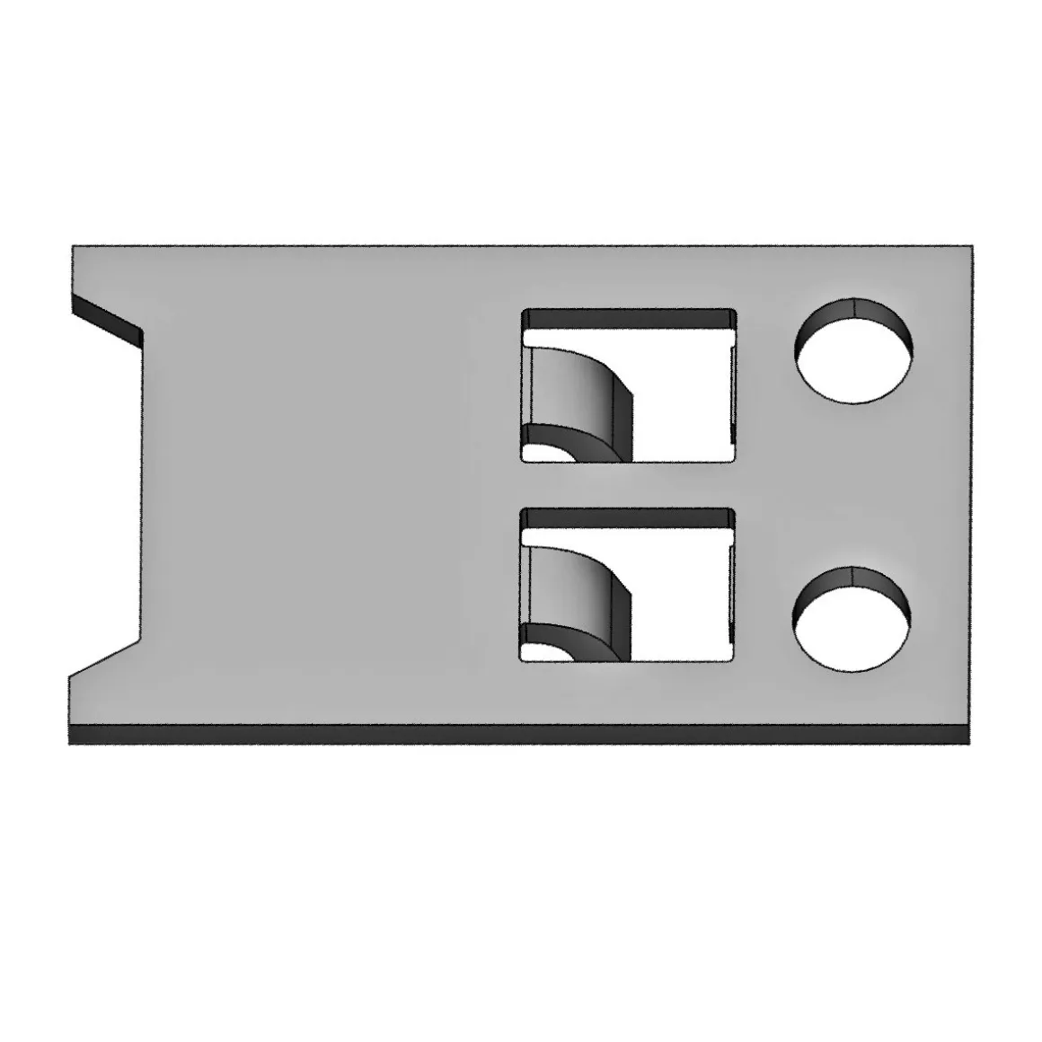 BRIGX Aushebesicherung inkl Schrauben 4 St Packung