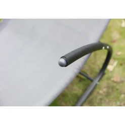 Chillroi Schaukelgartenstuhl grau Gartenliege Liegestuhl Sonnenliege