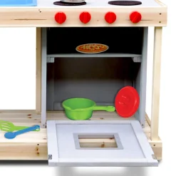 Coemo Spielküche Noah Outdoor Matschküche mit Kreidetafel