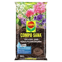 Compo Balkon- und Kübelpflanzenerde 50 L