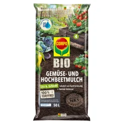 Compo BIO Gemüse- und Hochbeetmulch 50 L