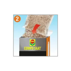 Compo SAAT Rasen Reparatur Komplett-Mix und 4 kg für bis zu 20 m²