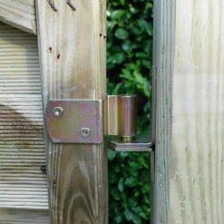 Connex HV-L-Flechtzaunband gelb-verzinkt