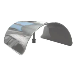 Connex Pfostenkappe Niro gewölbt 7 cm glänzend