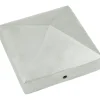 Connex Pfostenkappe Pyramide 9 x 9 cm Aluminium