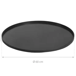 CookKing Bodenplatte 60 60cm Schwarz