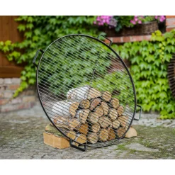 CookKing Grillrost 60 inkl. 4 Griffen 60cm Schwarz