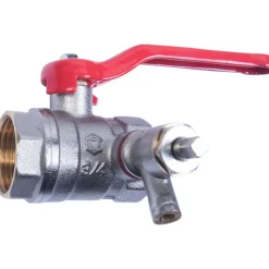 Cornat Kugel-Durchgangshahn mit Entleerung 3/4 IG