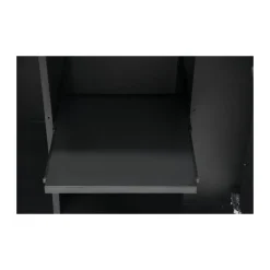 COZZE Aussentisch mit 2 Türen Mülleimer und 4 Rädern