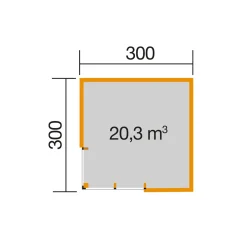 Designhaus 412 Größe 1 natur