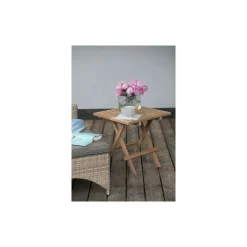 deVries Beistelltisch Woodie 50 x 50 cm