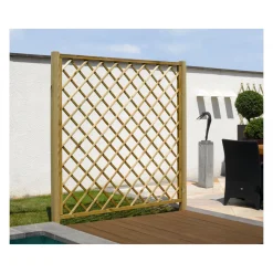 Diagonal-Rankzaun 100 x 120 cm