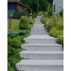 Diephaus Blockstufe grau 100 x 35 x 15 cm