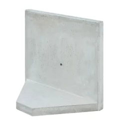 Diephaus L-Stein Ecke Sichtbeton grau 60 x 100 x 35 x 5 cm