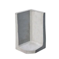 Diephaus L-Stein-Ecke grau 80 x 40 x 40 x 7 cm