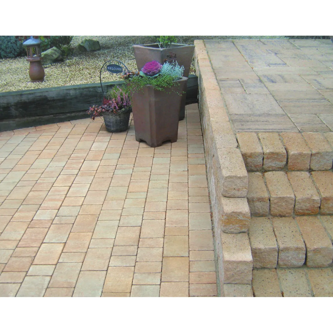 Diephaus Mauerstein Cup Sandstein 20 x 10 x 10 cm PE3