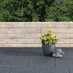 Diephaus Mauerstein Linear Kombi Muschelkalk 80 x 12,5 x 12,5 cm